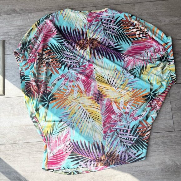 Cover Me Tropical Print Women's Swim Cover-Up - Picture 11 of 13